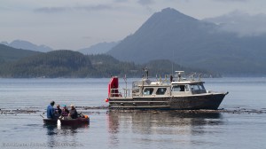 Our  pickup boat to take us back to Telegraph Cove