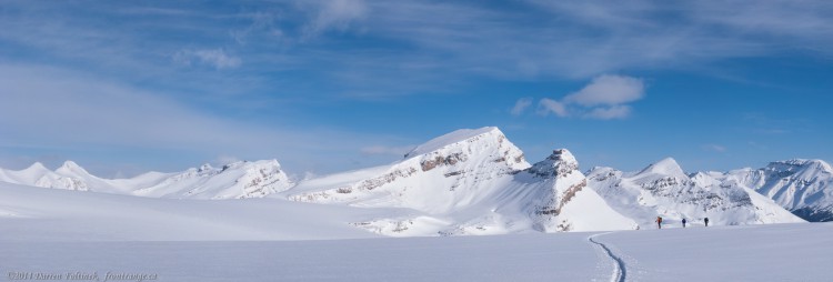 Mt. Thompson on the Wapta Icefields