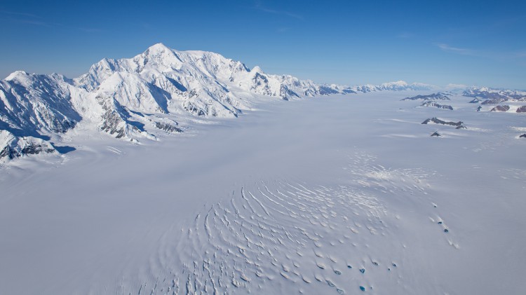 Mt. St. Elias and Seward Glacier looking west into Alaska, Kluane National Park and Wrangell/St.Elias 