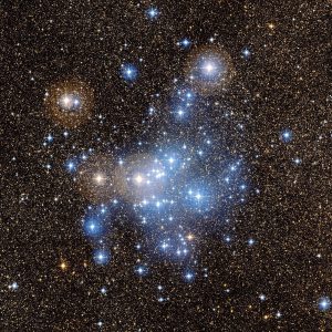 Messier 25 star cluster. Image credit: Jean-Charles Cuillandre (CFHT) & Giovanni Anselmi (Coelum Astronomia), Hawaiian Starlight